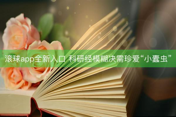 滚球app全新入口 科研经模糊决需珍爱“小蠹虫”